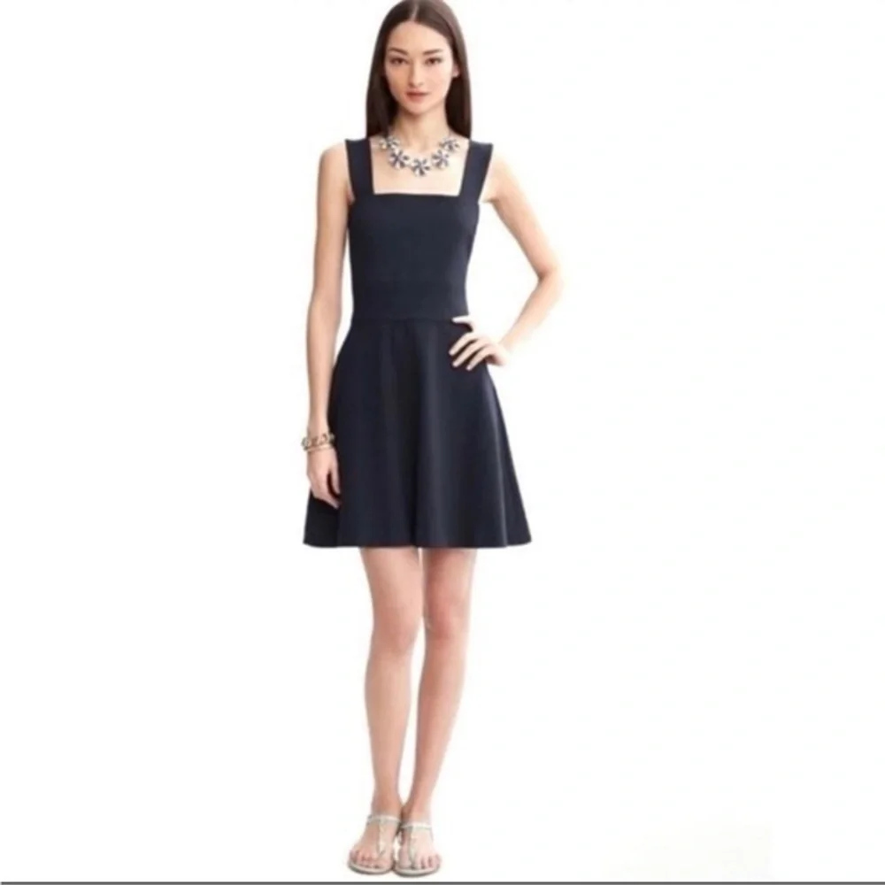 Banana Republic Milly Collection Jumper Dress Black size 0